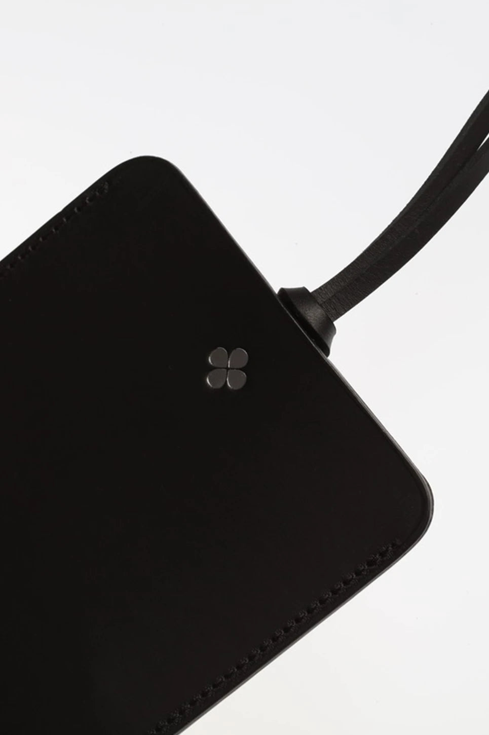 Pochette téléphone bandoulière noire & argent | Édition spéciale