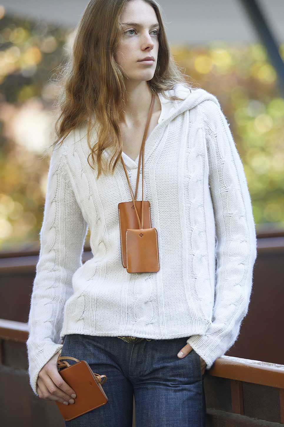 porte clés cuir femme bandoulière